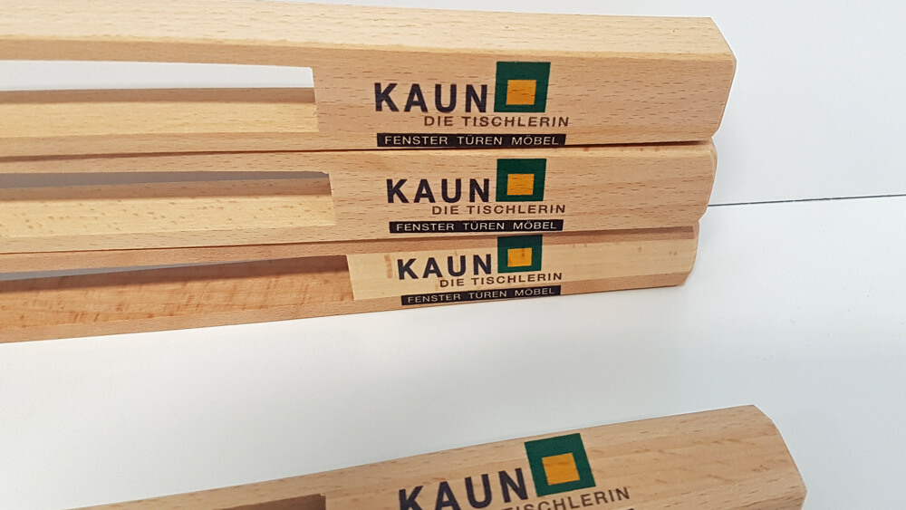 Holzdruck auf Zange für Kaun die Tischlerin - Fenster - Türen - Möbel 2018